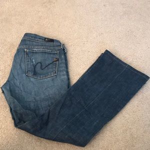 Citizens of Humanity Ingrid Sz 31 Low Waist Flair